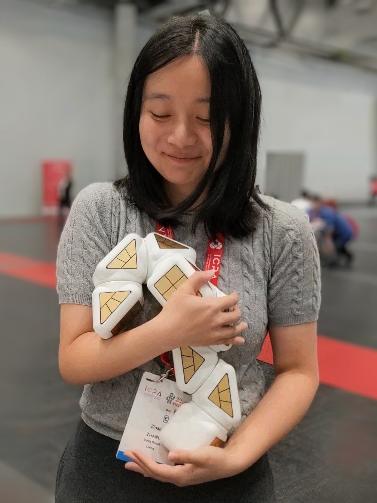 PET at a robotics conference 1