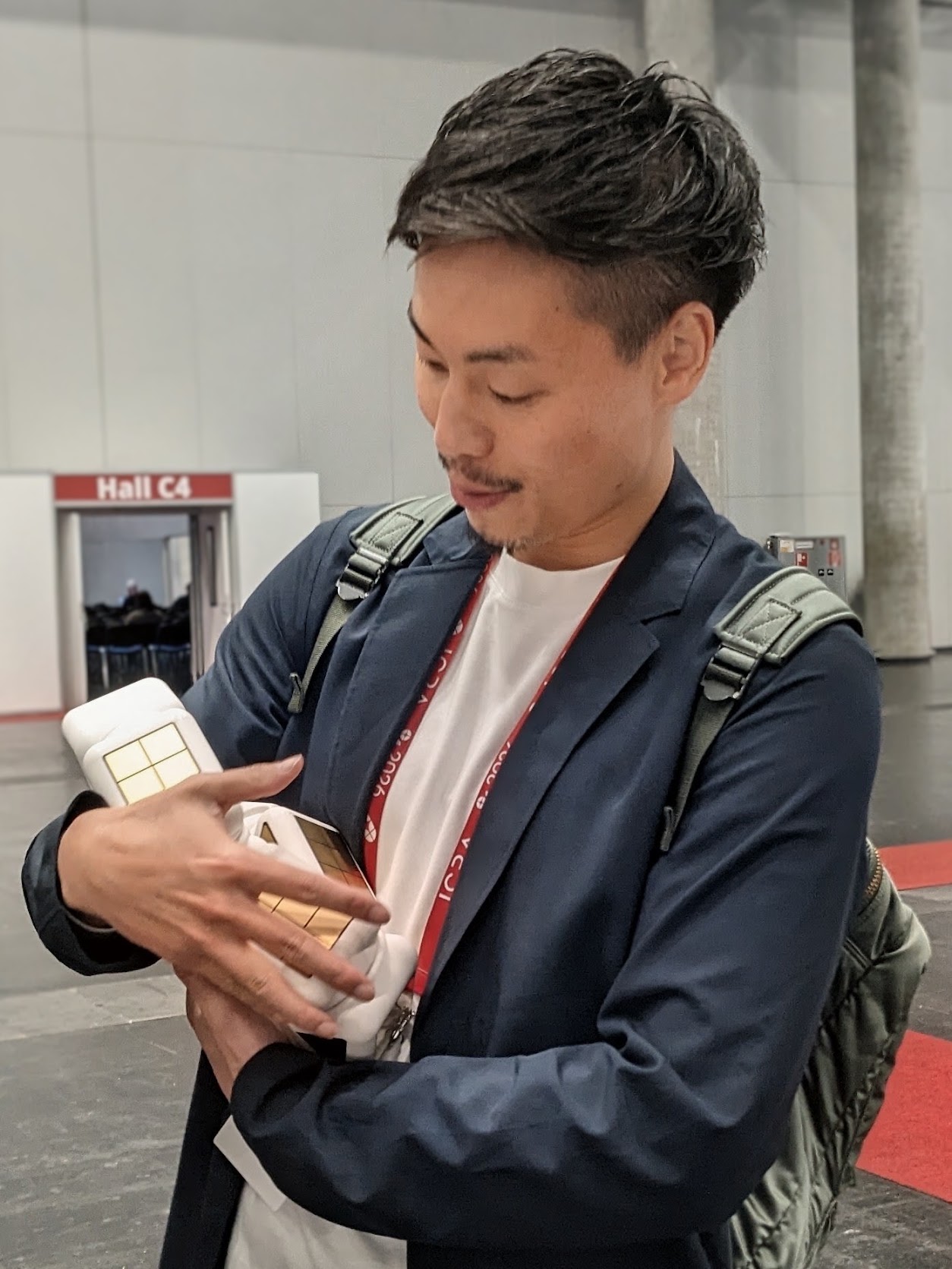 PET at a robotics conference 7